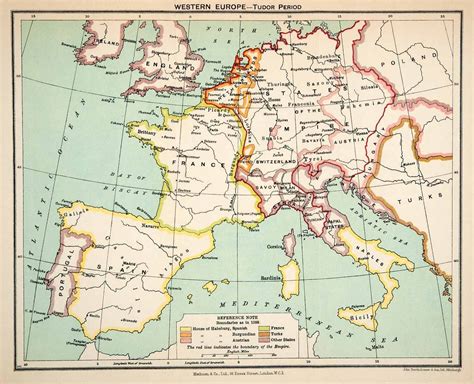 Tudor map of Europe